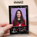 Halloween Party Photo Booth Template | Spooky Gothic Portrait Layout | 4x6 Photobooth Template, Instant Download