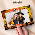 Halloween Party Photo Booth Template | Landscape Layout | 4x6 Photobooth Template, Instant Download